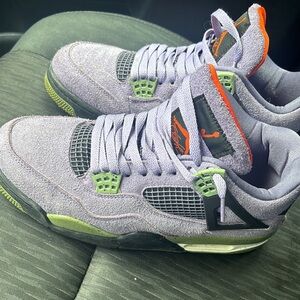 Jordan 4’s retro canyon purple